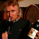 Lauded French winegrower Paul-Vincent Avril poses in his cellar.